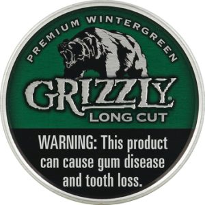 Buy Grizzly Long Cut Wintergreen Chewing Tobacco