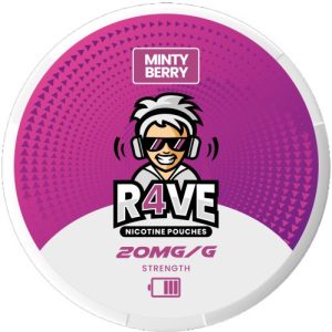R4VE Minty Berry 25 mg