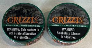 Grizzly Long Cut Wintergreen Chewing Tobacco 