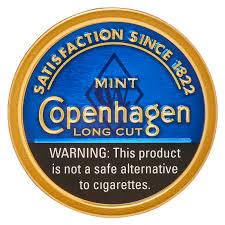 Copenhagen Long Cut Mint Chewing Tobacco